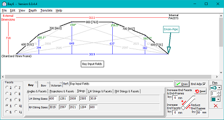 Inputting a Bay item from internal string sizes